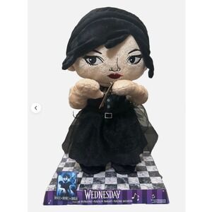 Wednesday Addams Dancing Plush Doll Toy Animated Talking Figure Collectible‎
